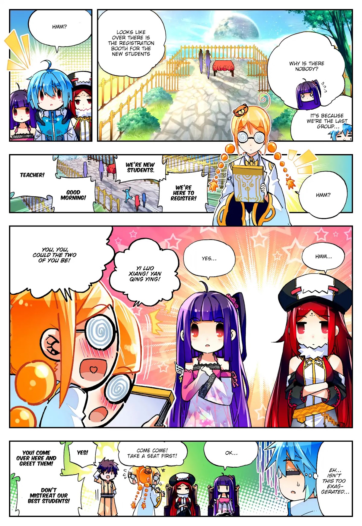 X Epoch of Dragon Chapter 40 page 12 - Chapter 40: Class Grey Eleven