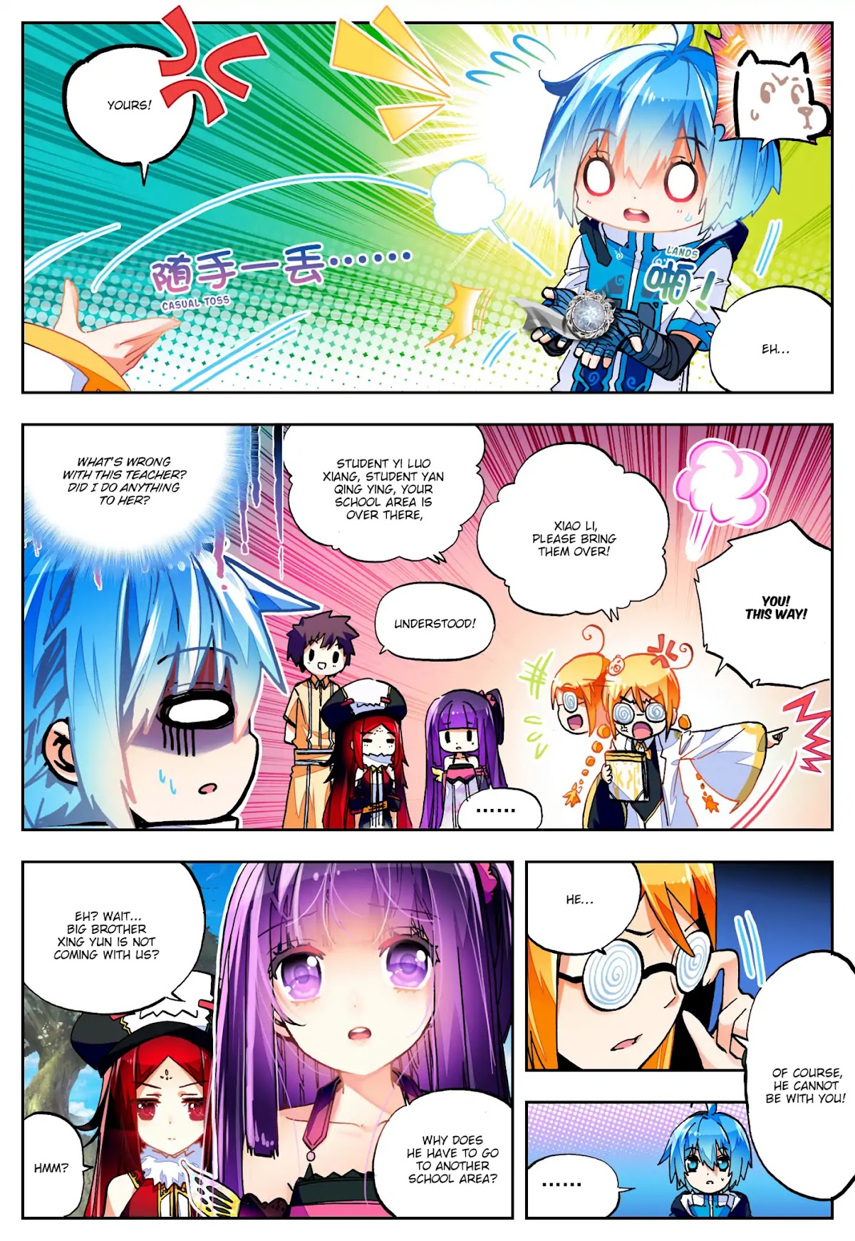 X Epoch of Dragon Chapter 40 page 13 - Chapter 40: Class Grey Eleven