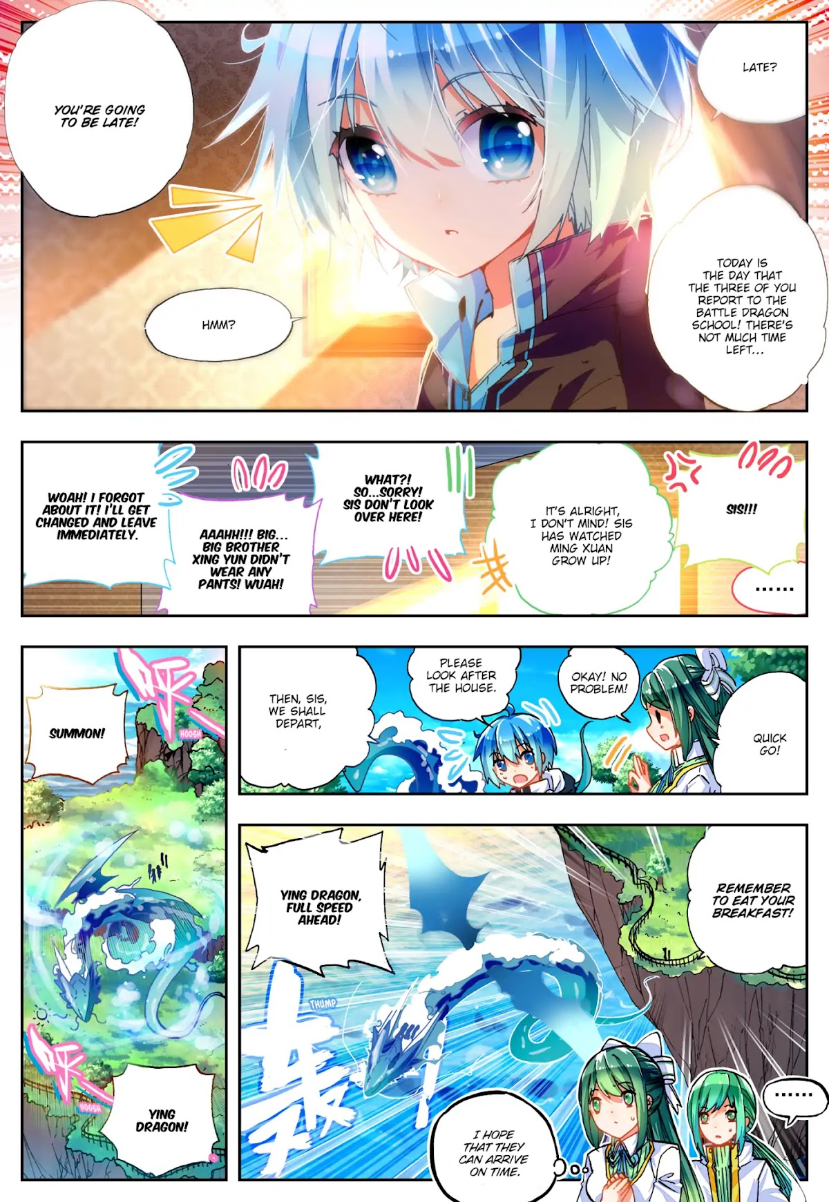 X Epoch of Dragon Chapter 40 page 7 - Chapter 40: Class Grey Eleven