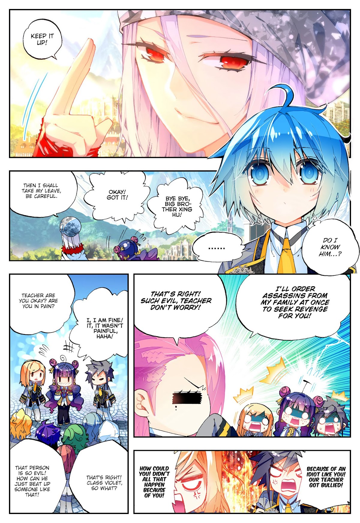X Epoch of Dragon Chapter 42 page 14 - Chapter 42: Honor Student