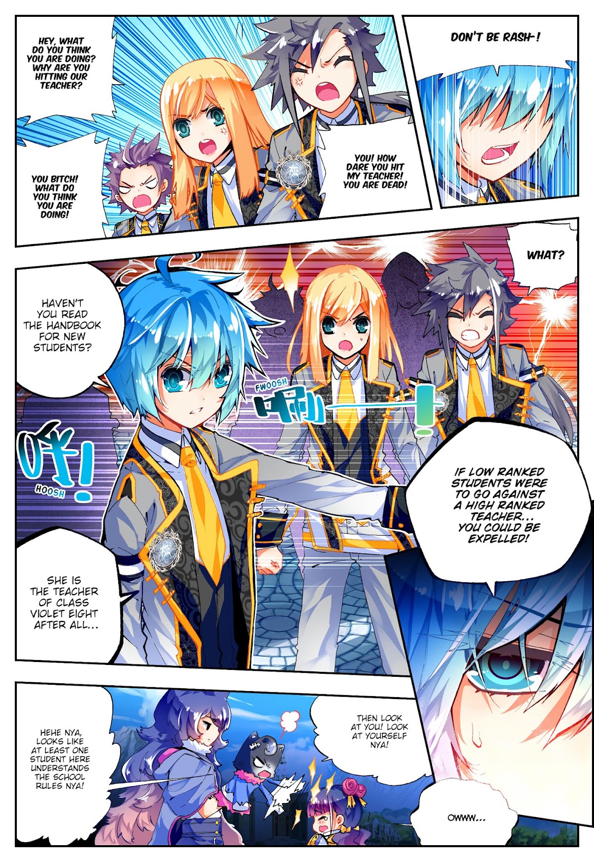 X Epoch of Dragon Chapter 42 page 8 - Chapter 42: Honor Student
