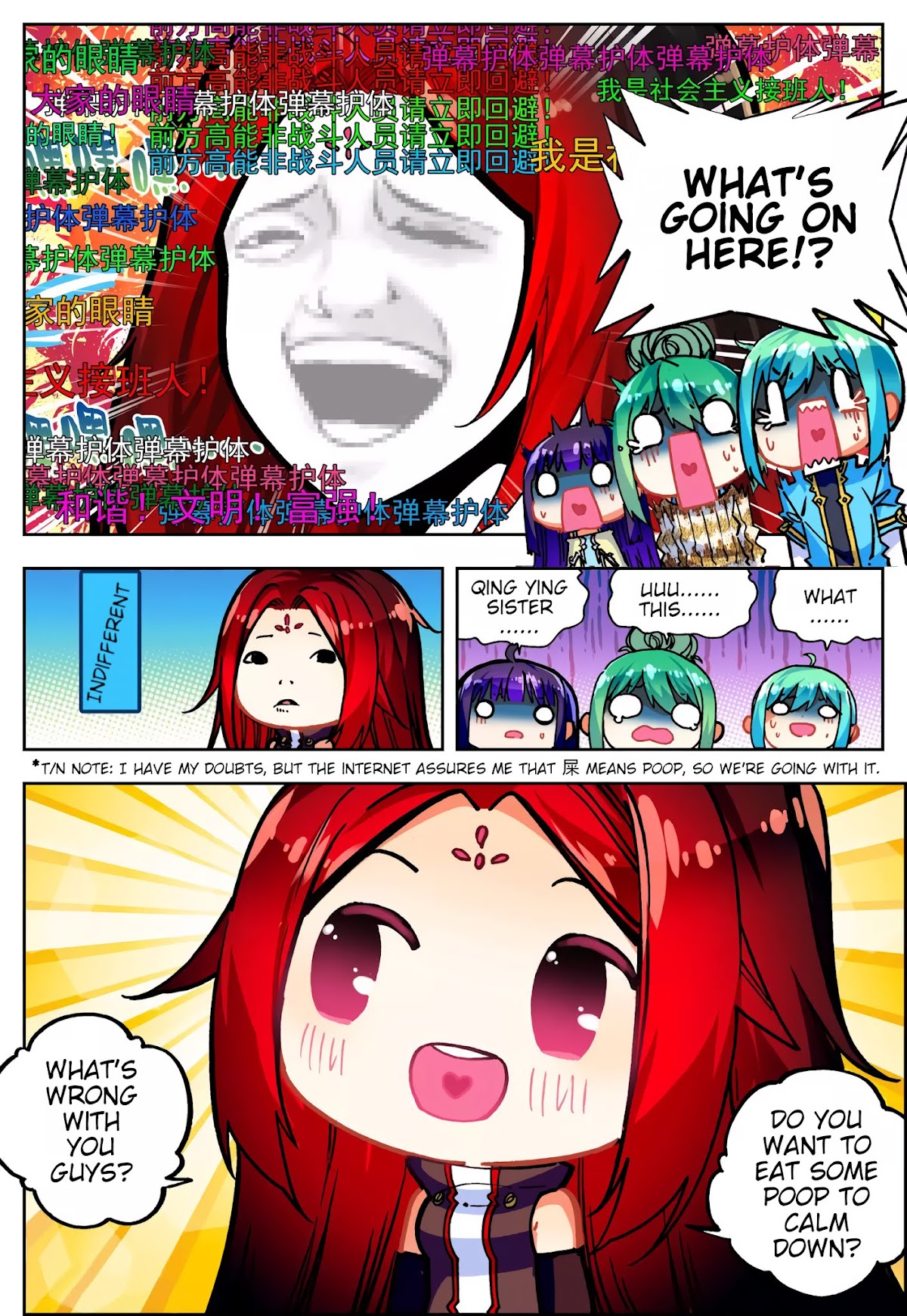 X Epoch of Dragon Chapter 48 page 12 - Chapter 48: Epoch of the Dragon on the tongue tip