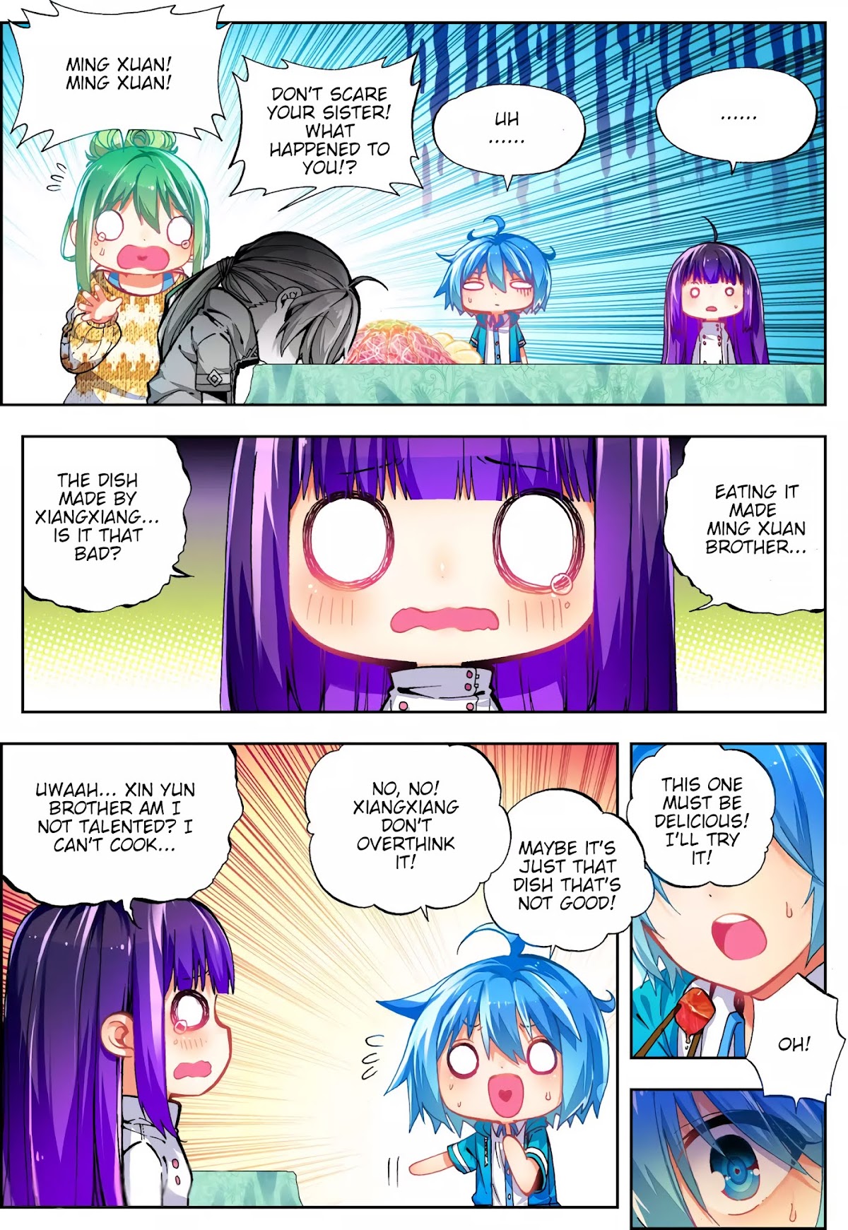 X Epoch of Dragon Chapter 48 page 22 - Chapter 48: Epoch of the Dragon on the tongue tip