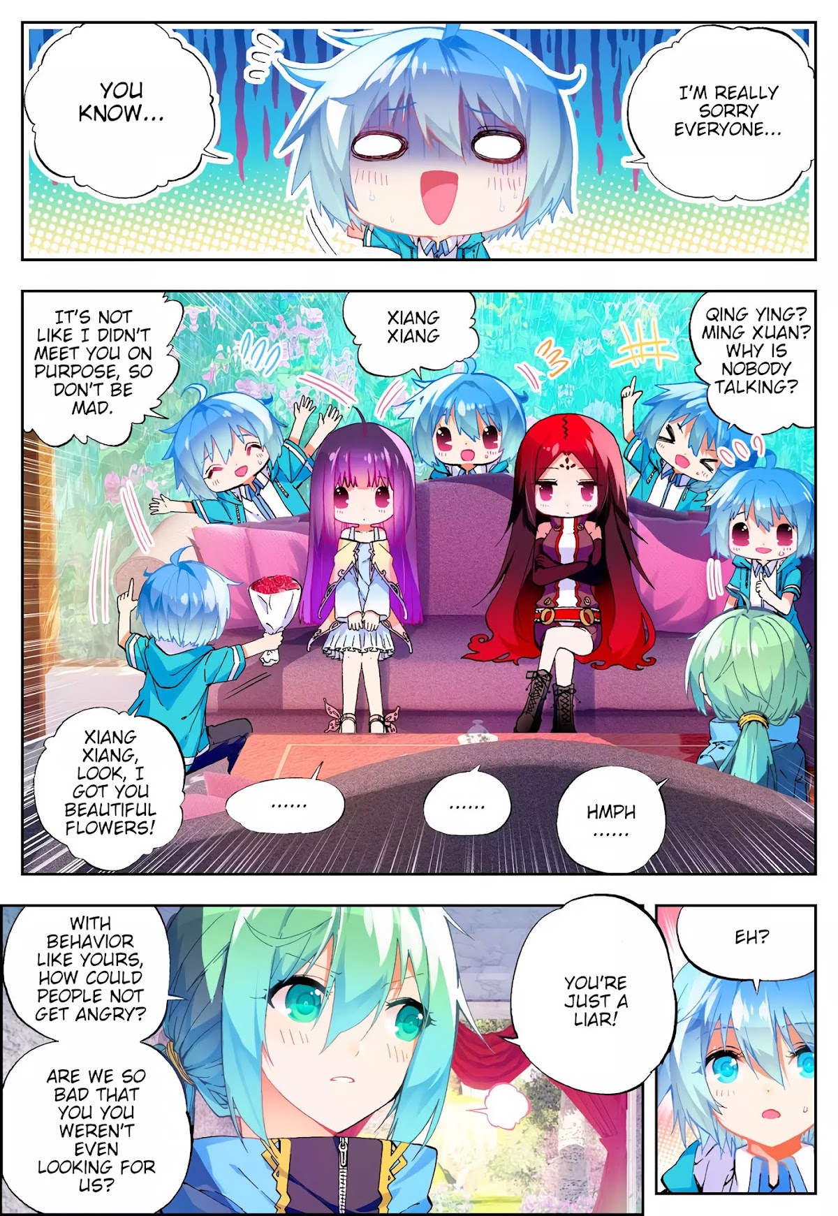 X Epoch of Dragon Chapter 48 page 3 - Chapter 48: Epoch of the Dragon on the tongue tip