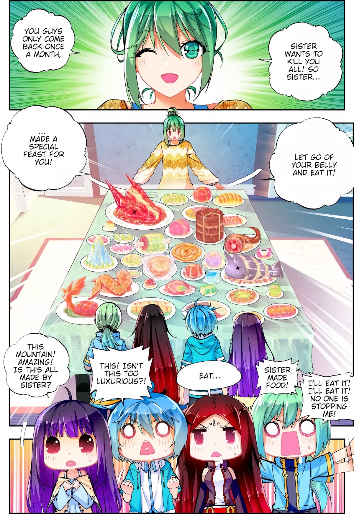 X Epoch of Dragon Chapter 48 page 8 - Chapter 48: Epoch of the Dragon on the tongue tip
