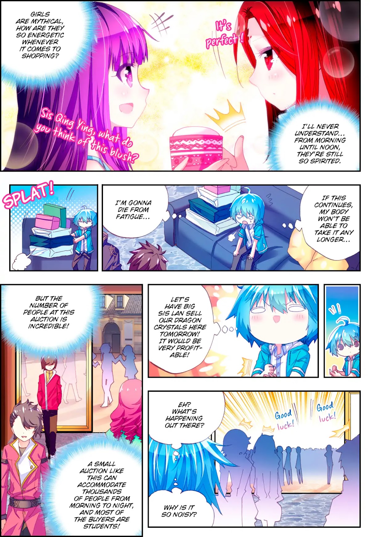 X Epoch of Dragon Chapter 49 page 5 - Chapter 49 : I’m not that awesome(su), the games were just(su) too easy!