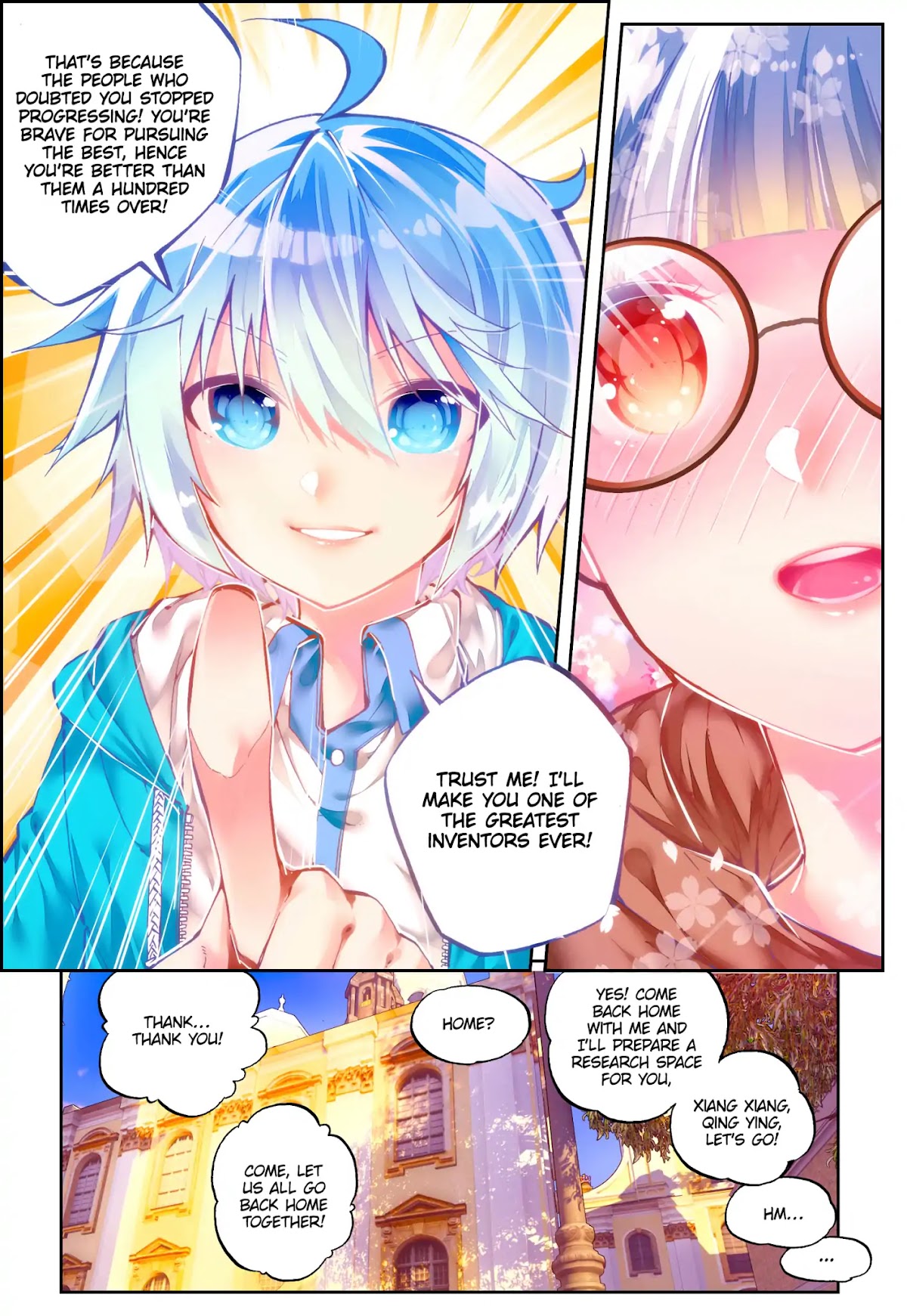 X Epoch of Dragon Chapter 50 page 13 - Chapter 50: Our Home