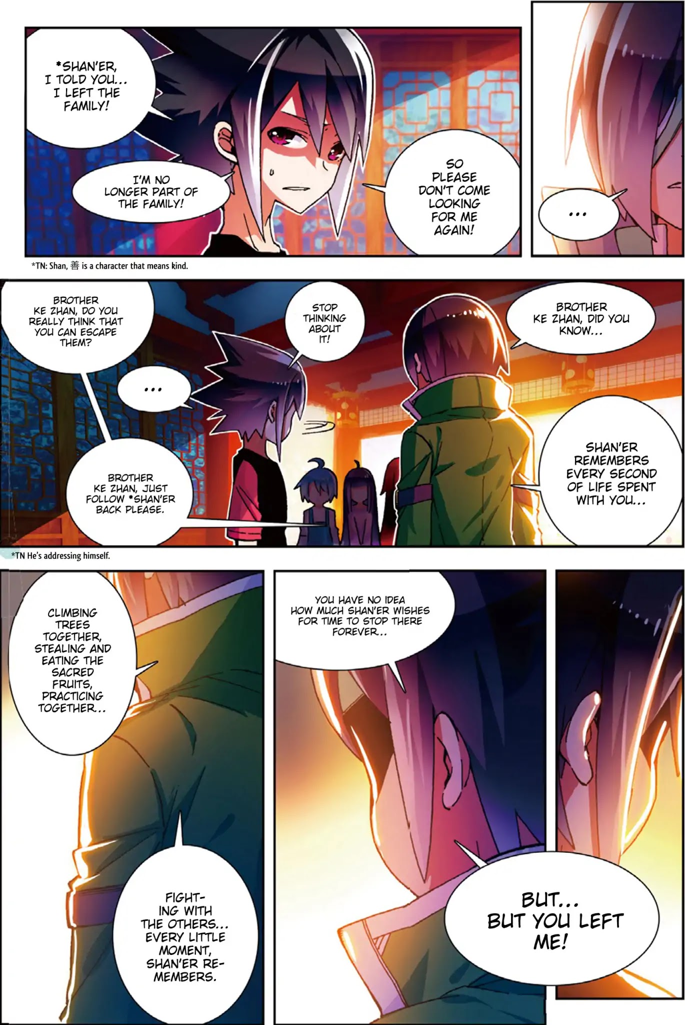 X Epoch of Dragon Chapter 54 page 10 - Chapter 54: Moments That Don't Stay