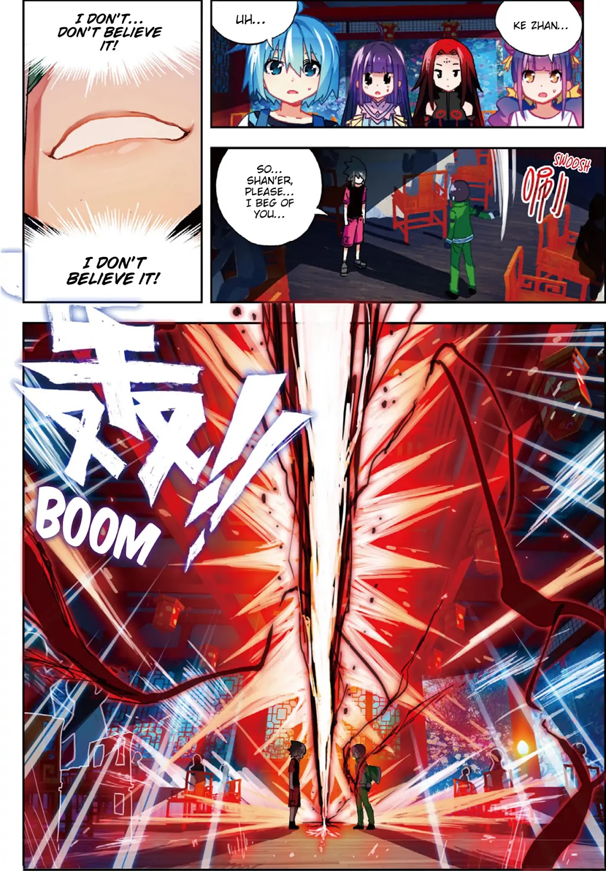 X Epoch of Dragon Chapter 54 page 13 - Chapter 54: Moments That Don't Stay
