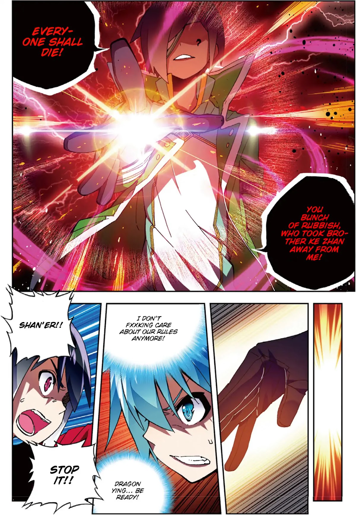 X Epoch of Dragon Chapter 54 page 17 - Chapter 54: Moments That Don't Stay