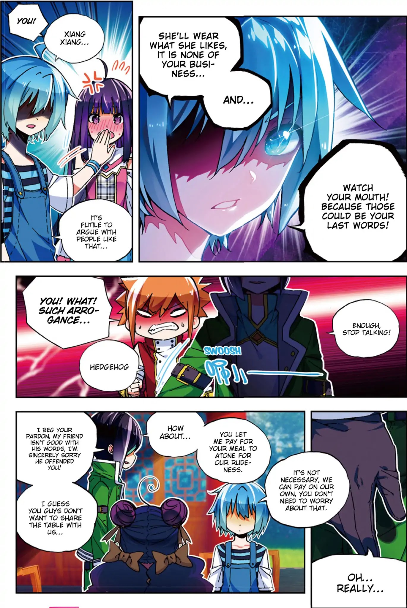 X Epoch of Dragon Chapter 54 page 4 - Chapter 54: Moments That Don't Stay