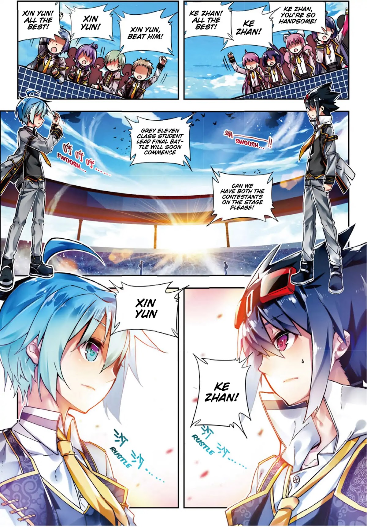 X Epoch of Dragon Chapter 55 page 3 - Chapter 55: Battle of the Student Leads
