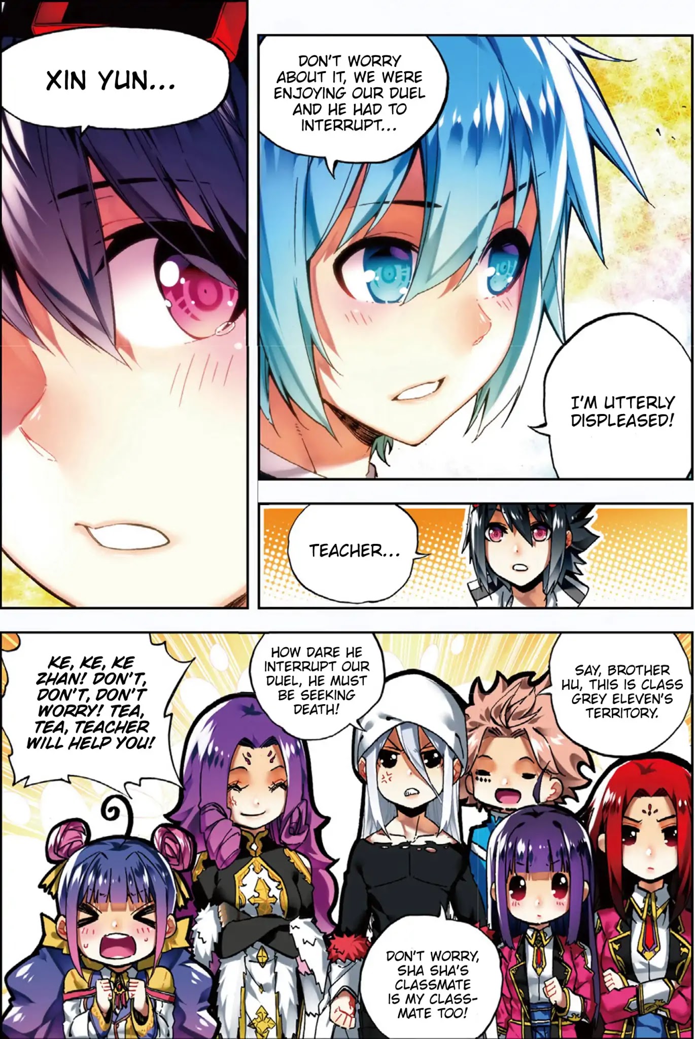 X Epoch of Dragon Chapter 57 page 10 - Chapter 57: Love Among Classmates