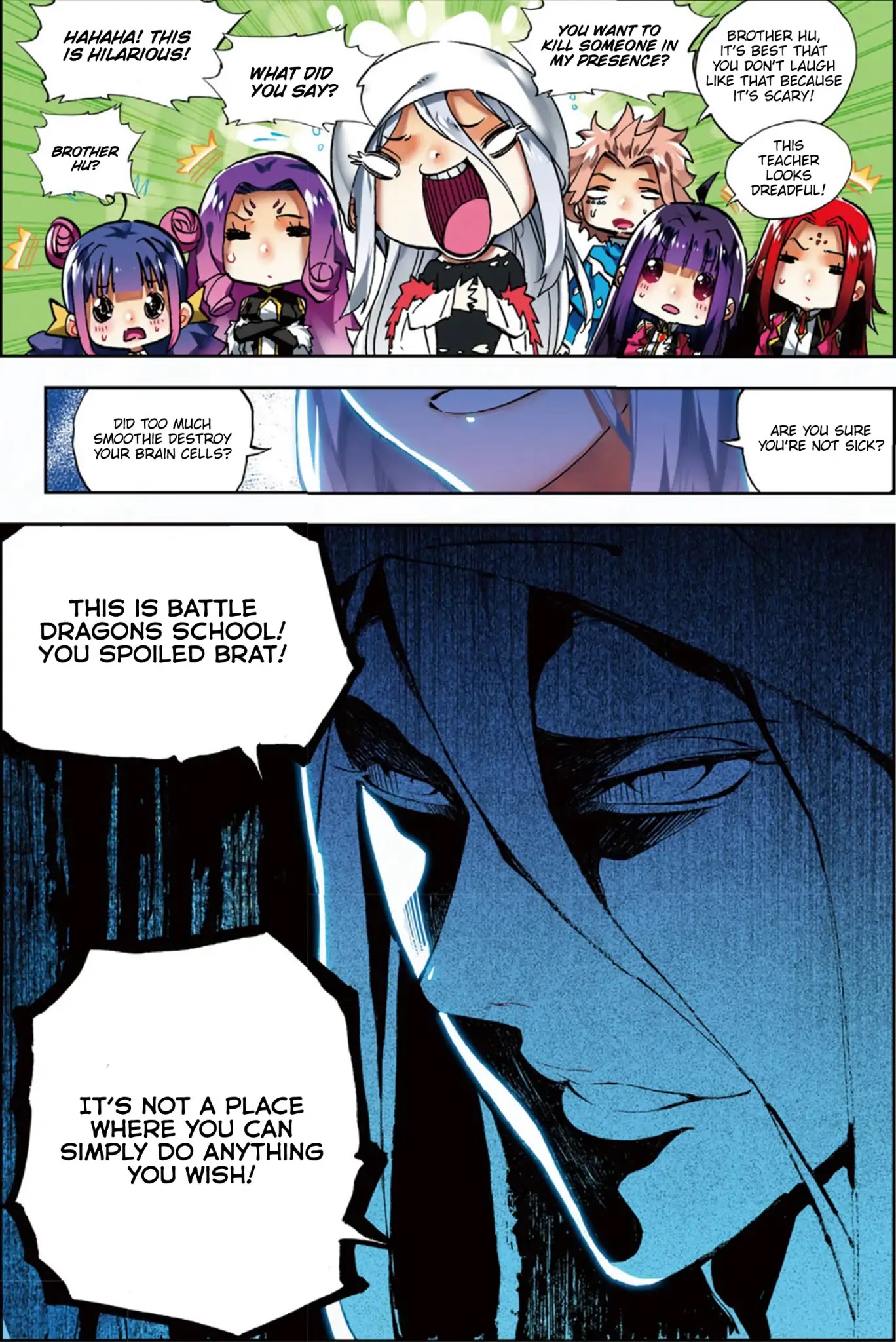 X Epoch of Dragon Chapter 57 page 12 - Chapter 57: Love Among Classmates