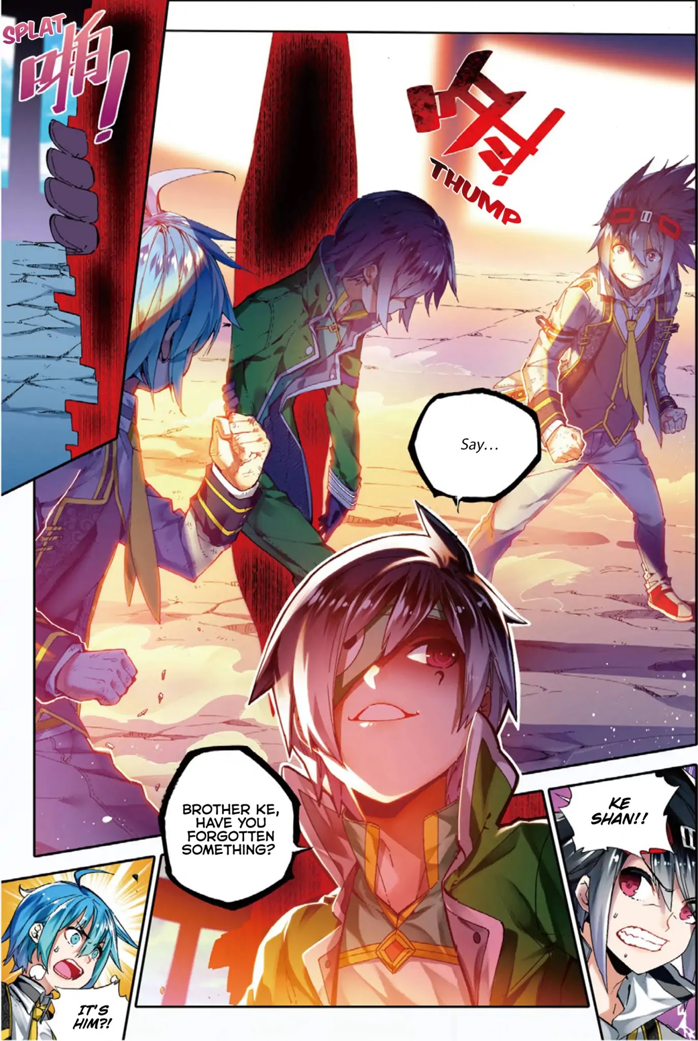 X Epoch of Dragon Chapter 57 page 3 - Chapter 57: Love Among Classmates