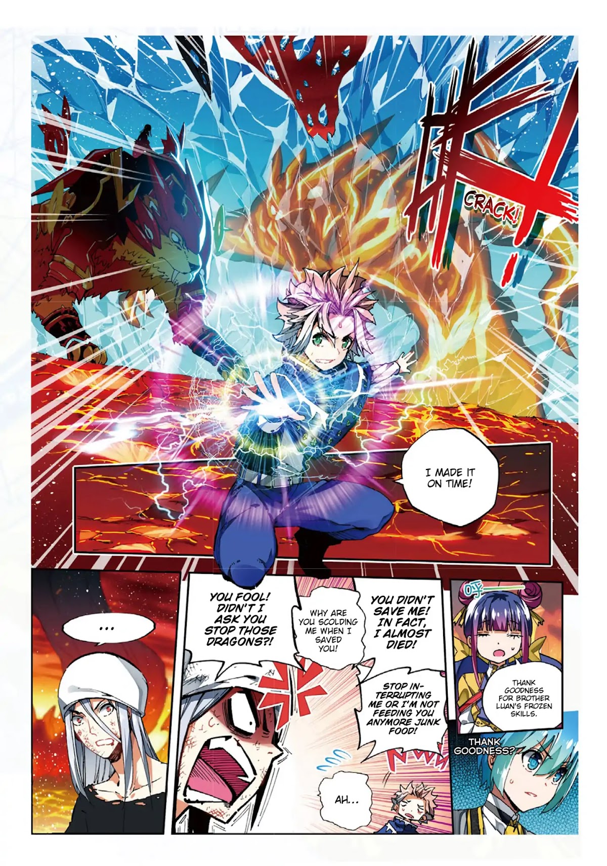 X Epoch of Dragon Chapter 58 page 17 - Chapter 58: Juniors Outshine Seniors