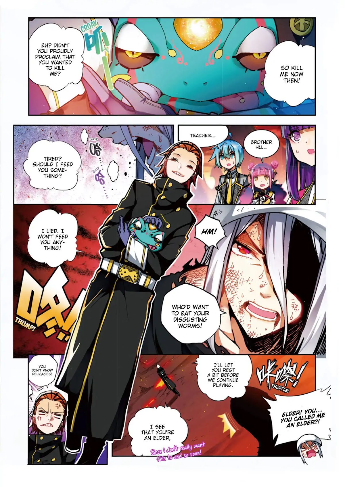 X Epoch of Dragon Chapter 58 page 3 - Chapter 58: Juniors Outshine Seniors