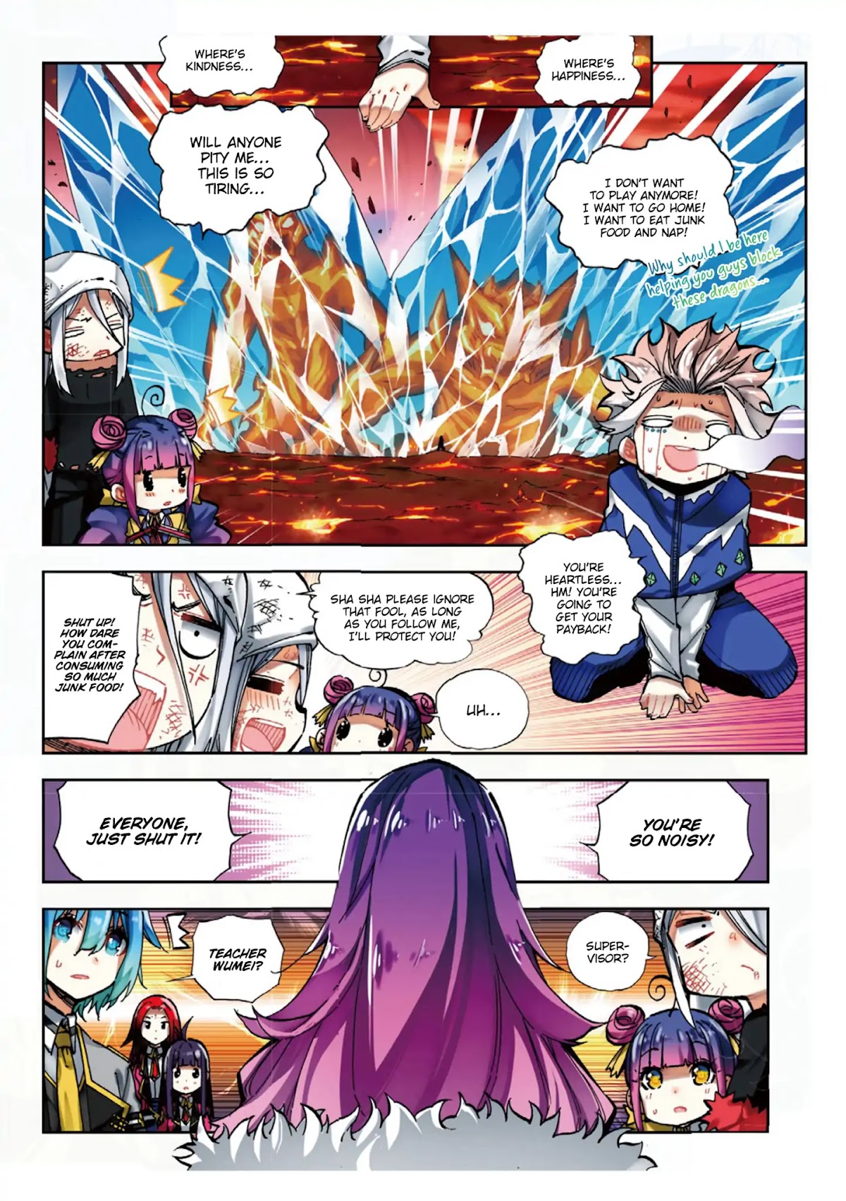 X Epoch of Dragon Chapter 58 page 6 - Chapter 58: Juniors Outshine Seniors