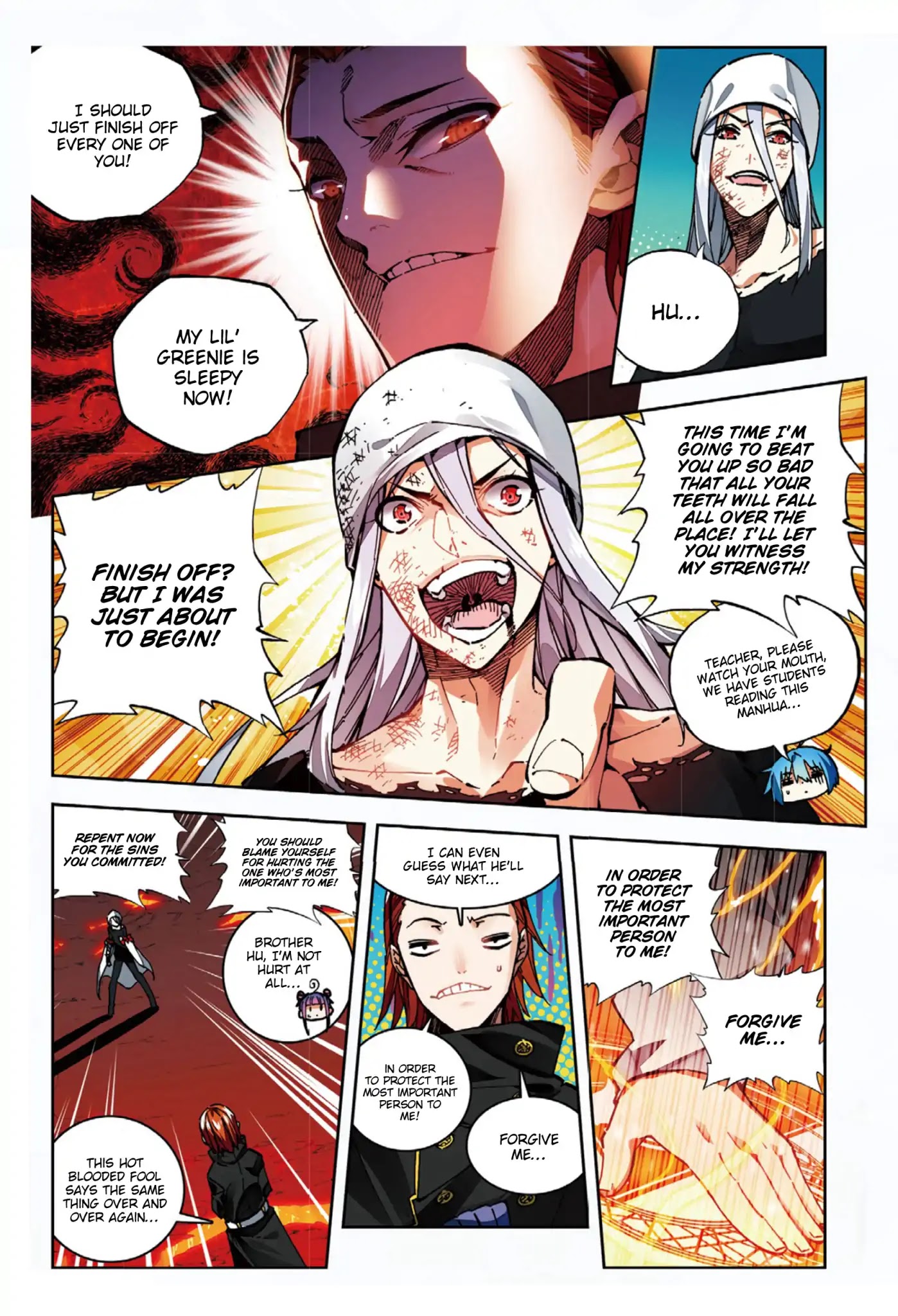 X Epoch of Dragon Chapter 58 page 8 - Chapter 58: Juniors Outshine Seniors