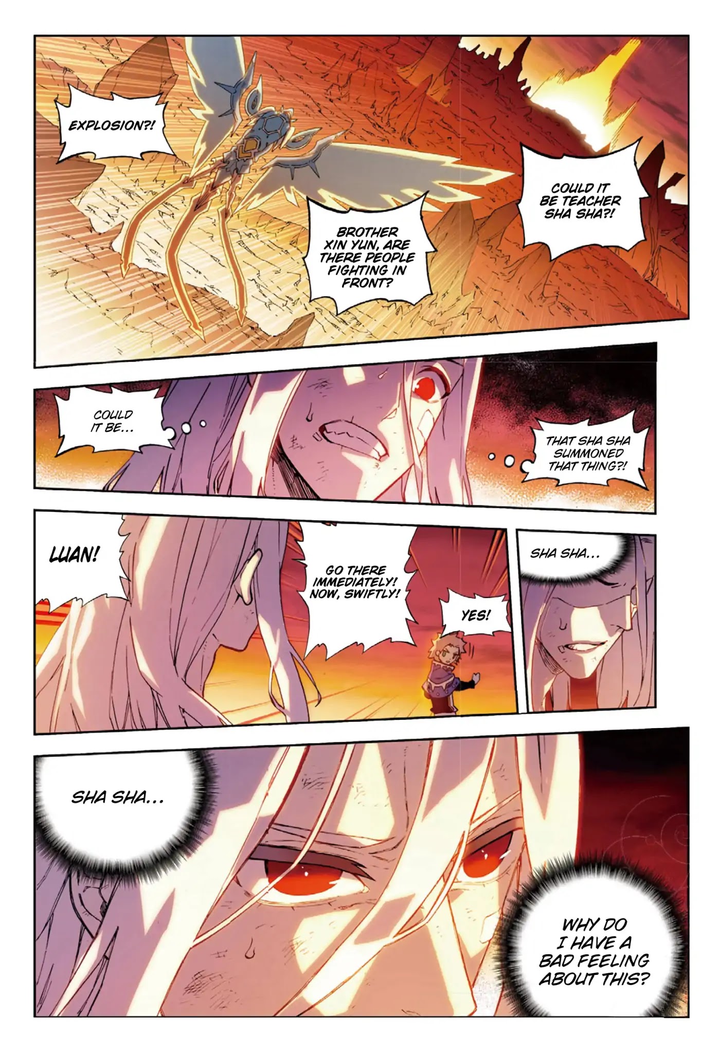 X Epoch of Dragon Chapter 61 page 10 - Chapter 61: The Jade-Blue Angry Sea