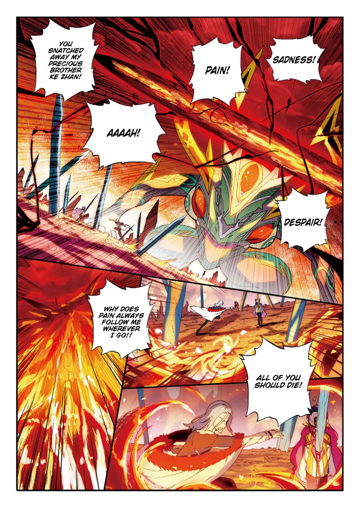 X Epoch of Dragon Chapter 61 page 14 - Chapter 61: The Jade-Blue Angry Sea