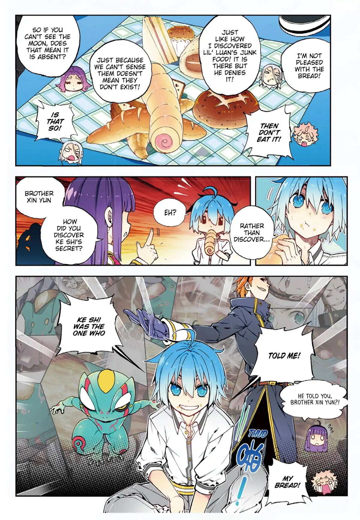 X Epoch of Dragon Chapter 61 page 4 - Chapter 61: The Jade-Blue Angry Sea