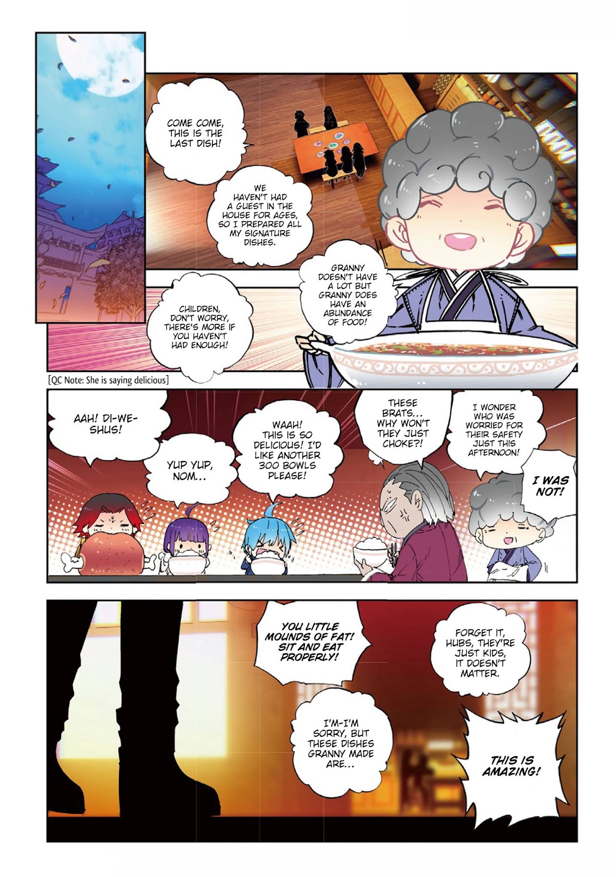 X Epoch of Dragon Chapter 66 page 12 - Chapter 66: The Promise Of The Three Of Them