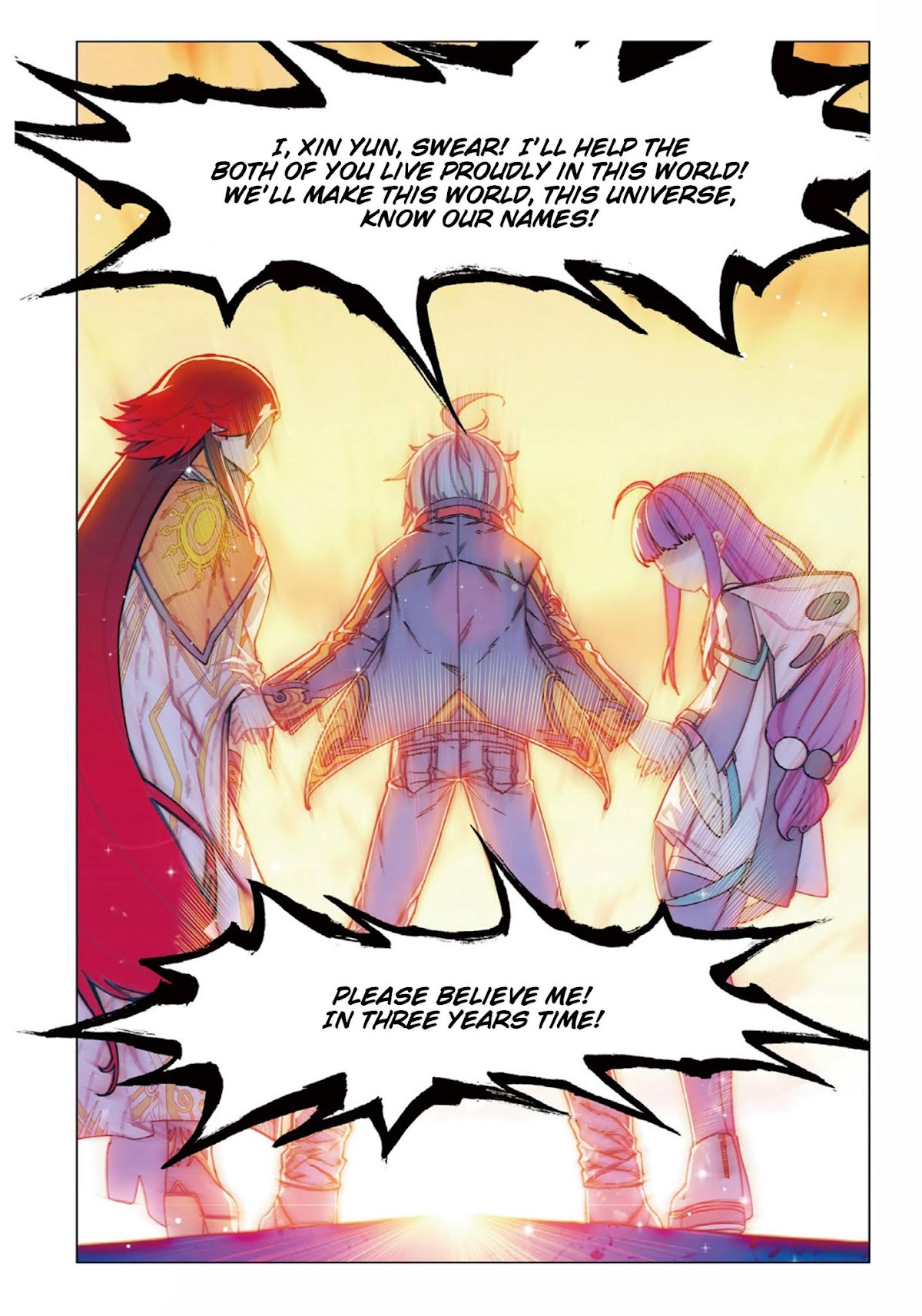 X Epoch of Dragon Chapter 66 page 8 - Chapter 66: The Promise Of The Three Of Them
