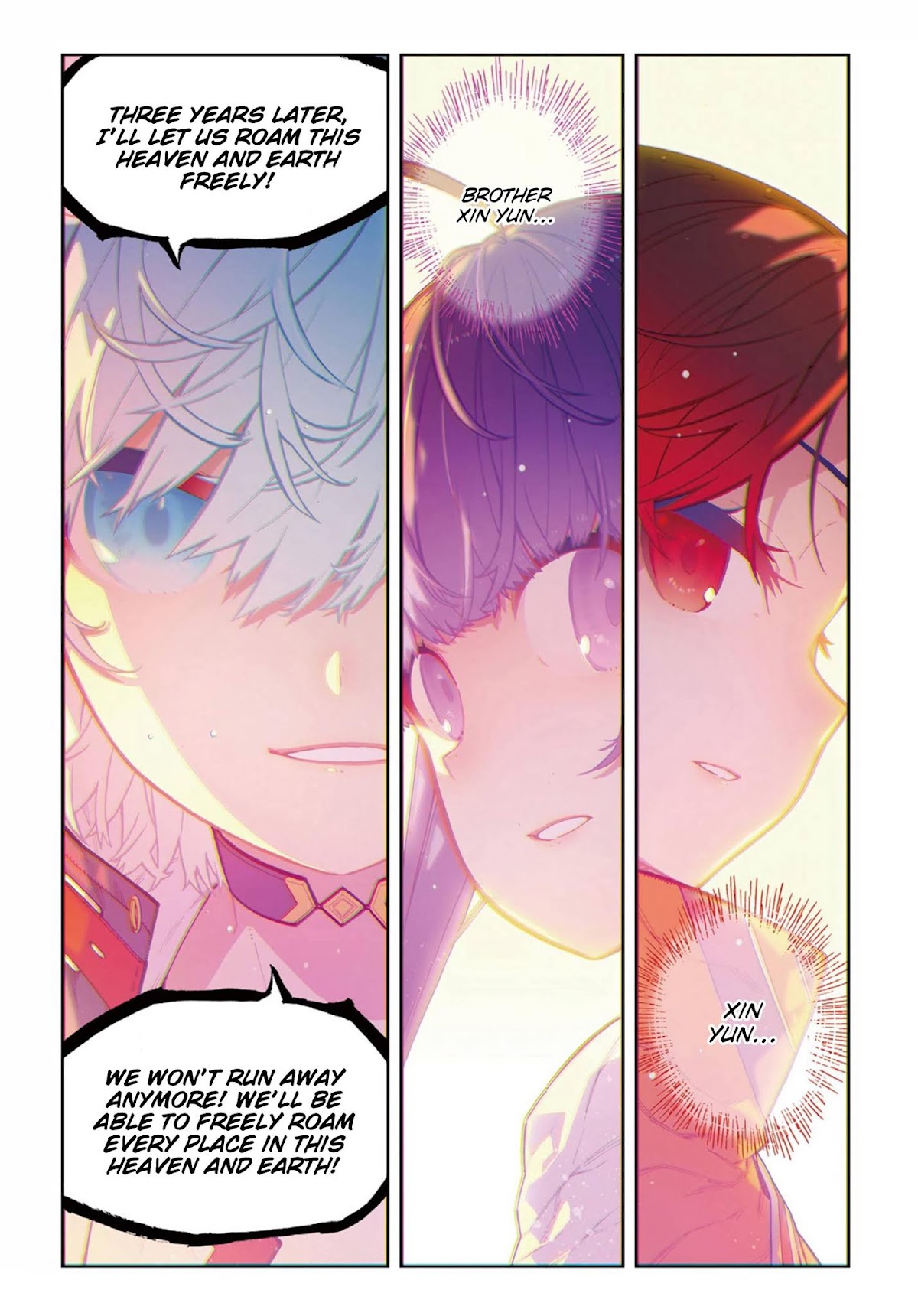 X Epoch of Dragon Chapter 66 page 9 - Chapter 66: The Promise Of The Three Of Them