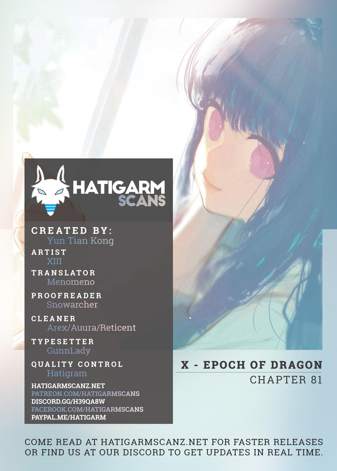 X Epoch of Dragon Chapter 81 page 1 - Chapter 81