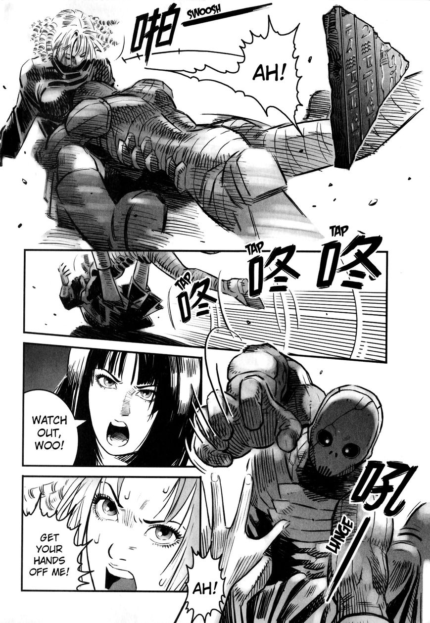 X Girl Chapter 1 page 27 - Chapter 1 : The False Door of Anubis Part ONe