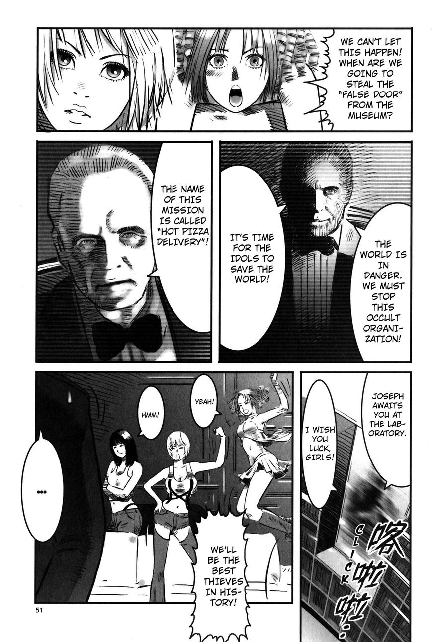 X Girl Chapter 2 page 11 - Chapter 2 : The False Door of Anubis: Part Two