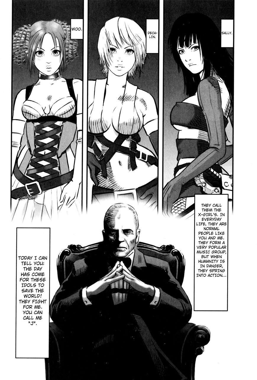 X Girl Chapter 2 page 2 - Chapter 2 : The False Door of Anubis: Part Two