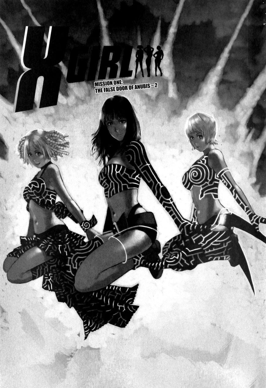 X Girl Chapter 2 page 3 - Chapter 2 : The False Door of Anubis: Part Two