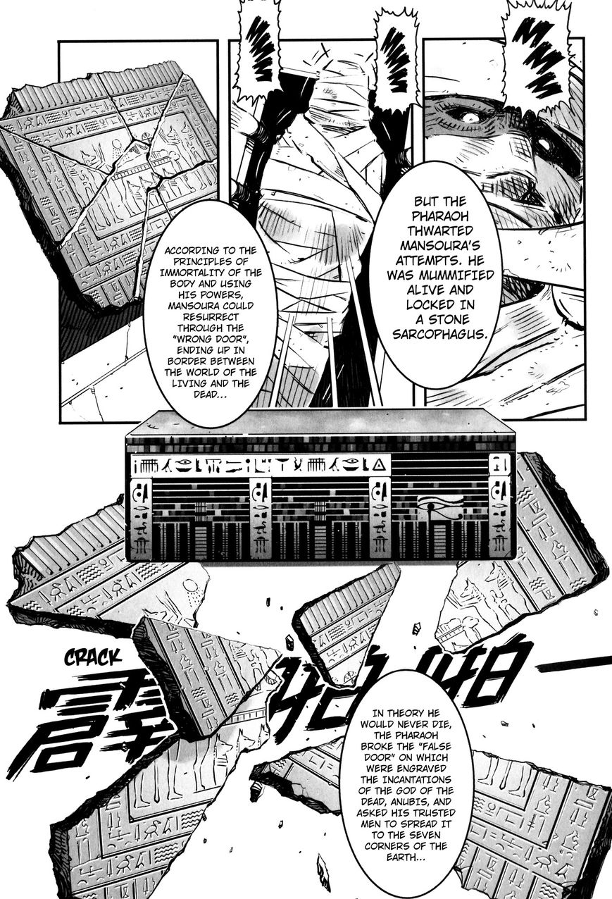X Girl Chapter 2 page 7 - Chapter 2 : The False Door of Anubis: Part Two