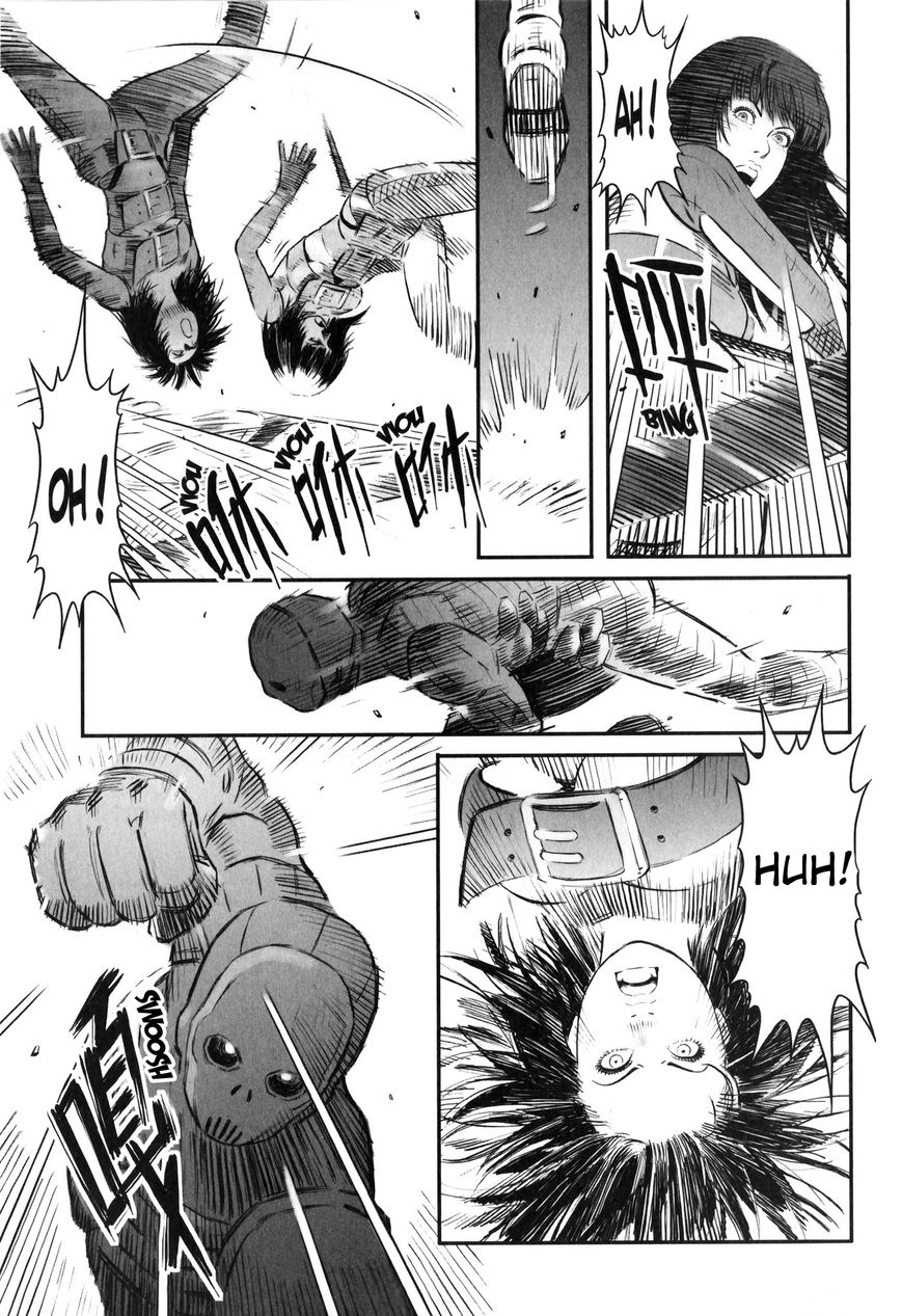 X Girl Chapter 3 page 13 - Chapter 3 : The False Door of Anubis: Part Three