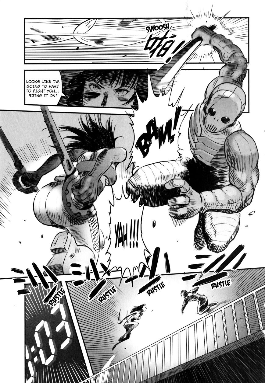 X Girl Chapter 3 page 15 - Chapter 3 : The False Door of Anubis: Part Three