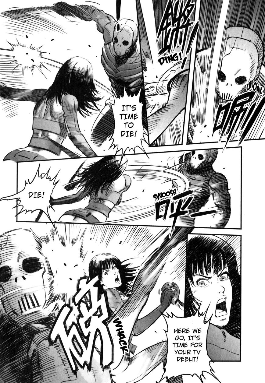 X Girl Chapter 3 page 16 - Chapter 3 : The False Door of Anubis: Part Three