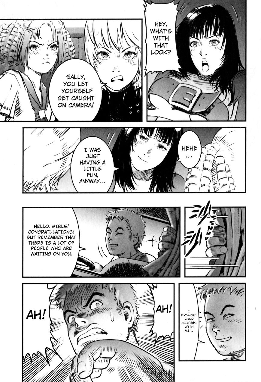 X Girl Chapter 3 page 27 - Chapter 3 : The False Door of Anubis: Part Three