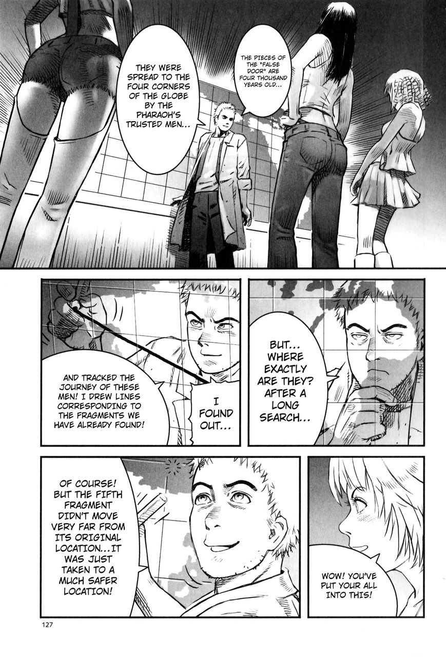 X Girl Chapter 4 page 21 - Chapter 4 : The False Door of Anubis: Part Four