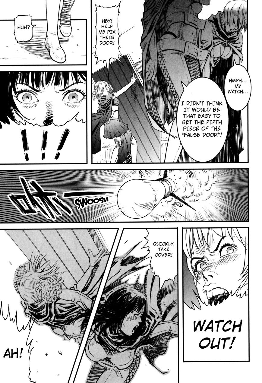 X Girl Chapter 4 page 35 - Chapter 4 : The False Door of Anubis: Part Four