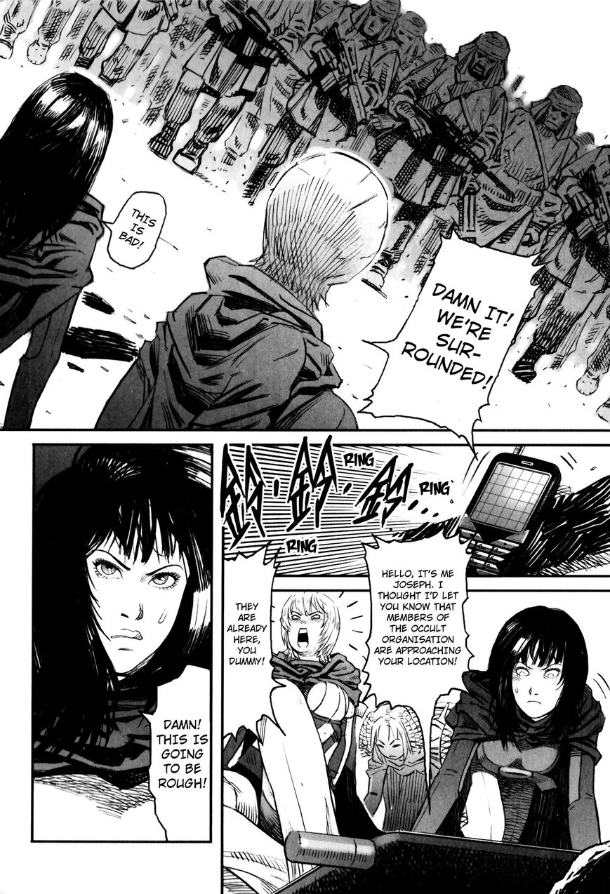X Girl Chapter 4 page 38 - Chapter 4 : The False Door of Anubis: Part Four
