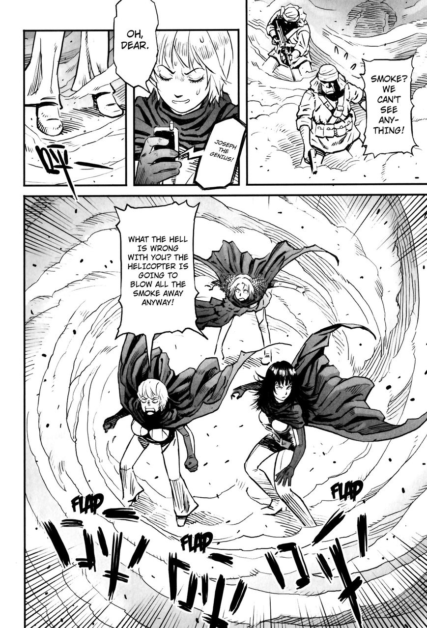 X Girl Chapter 5 page 10 - Chapter 5 : The False Door of Anubis: Part Five