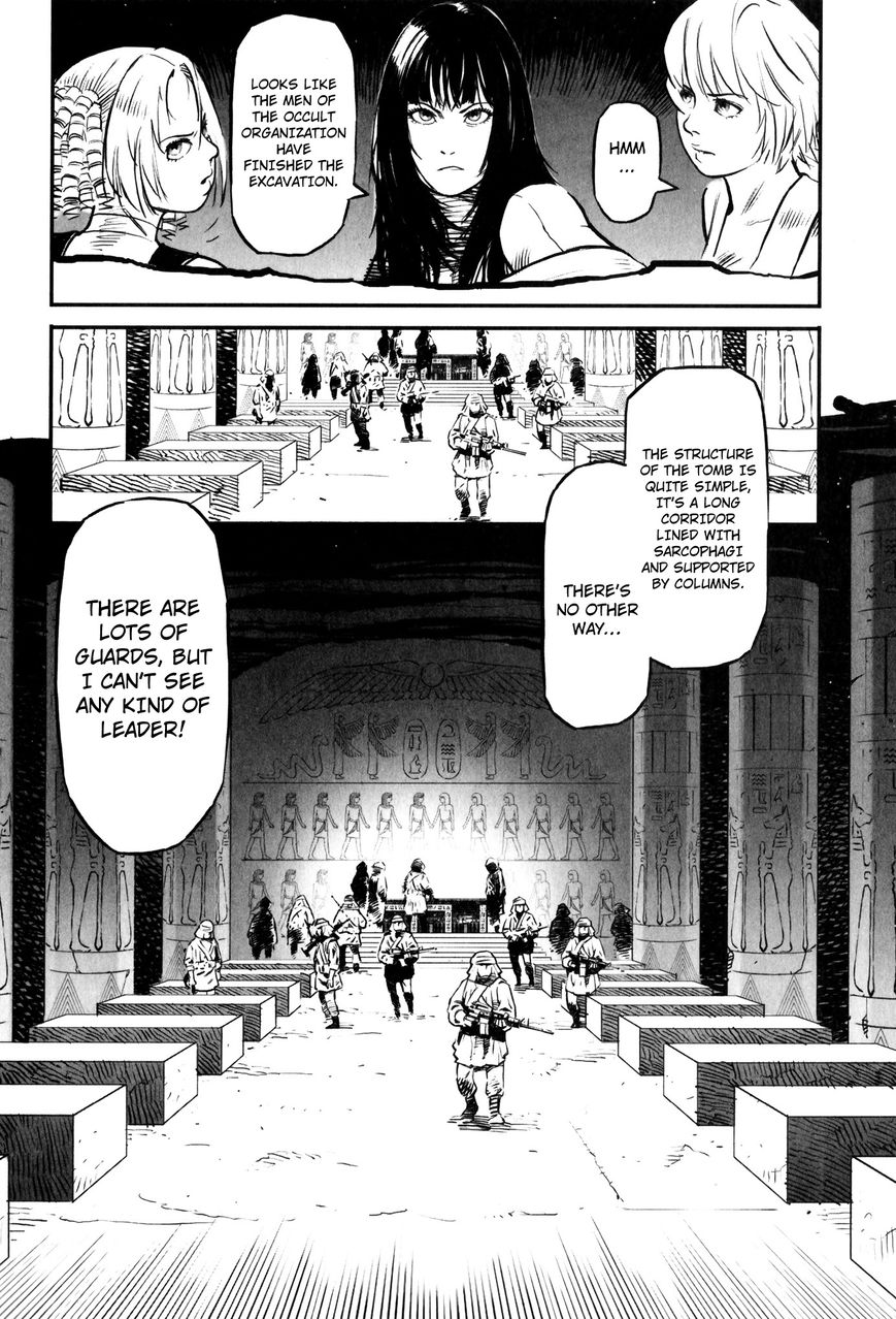 X Girl Chapter 5 page 18 - Chapter 5 : The False Door of Anubis: Part Five