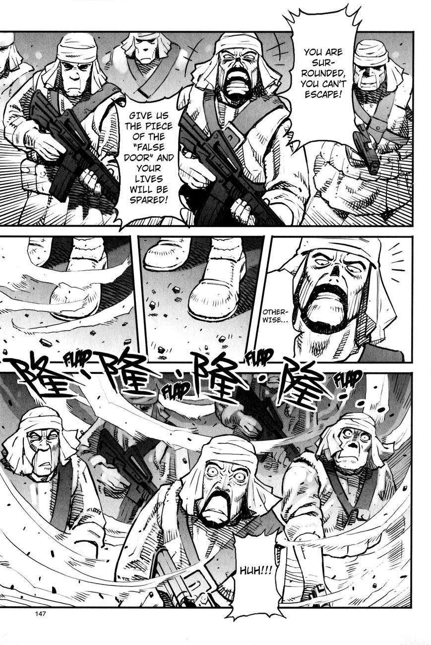 X Girl Chapter 5 page 3 - Chapter 5 : The False Door of Anubis: Part Five