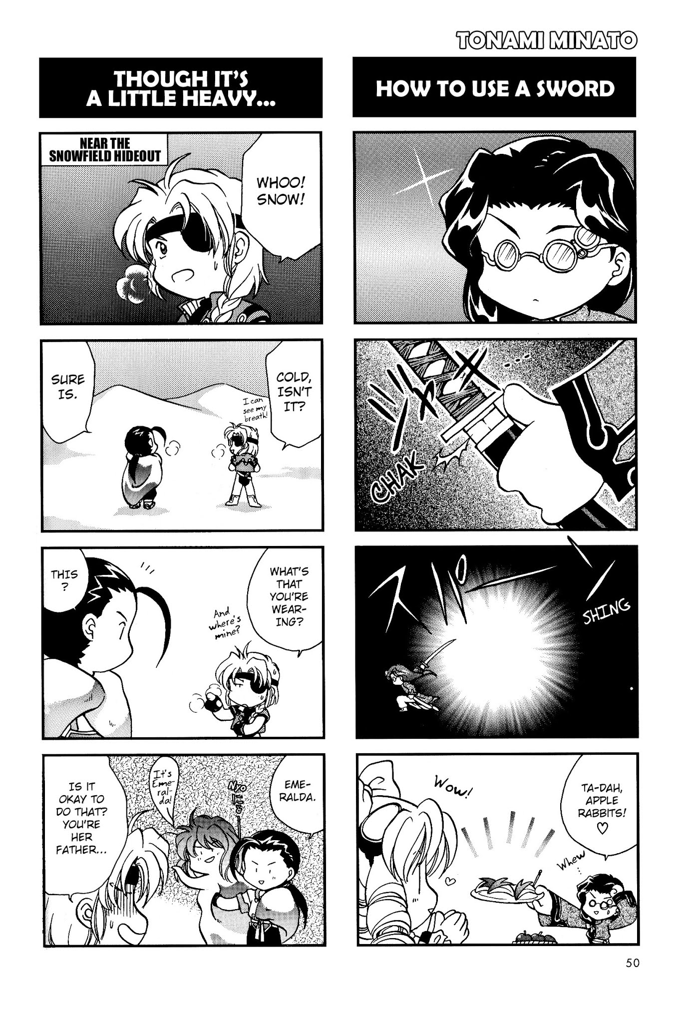 Xenogears 4-koma Comic Chapter 6.2 page 7 - Chapter 6 v2 : X