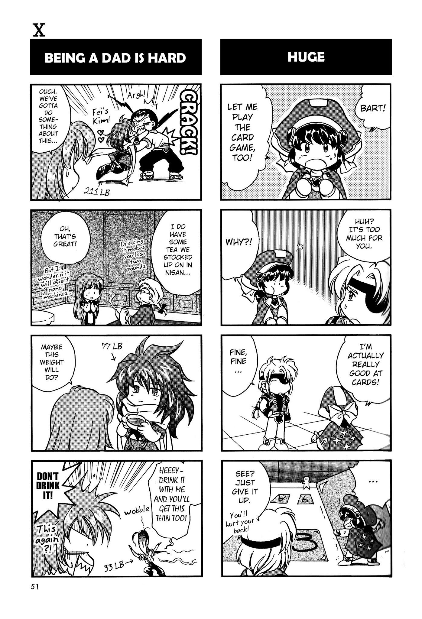Xenogears 4-koma Comic Chapter 6.2 page 8 - Chapter 6 v2 : X