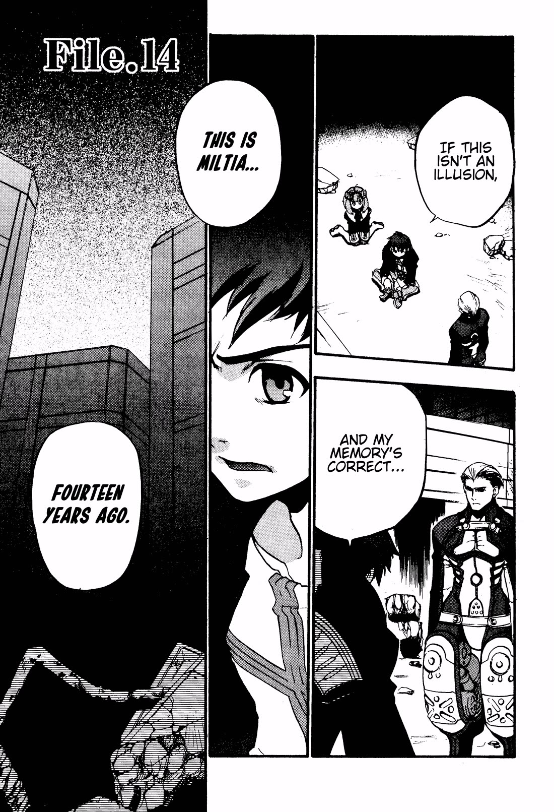 Xenosaga Episode 1 Chapter 14 page 1 - Chapter 14: File.14