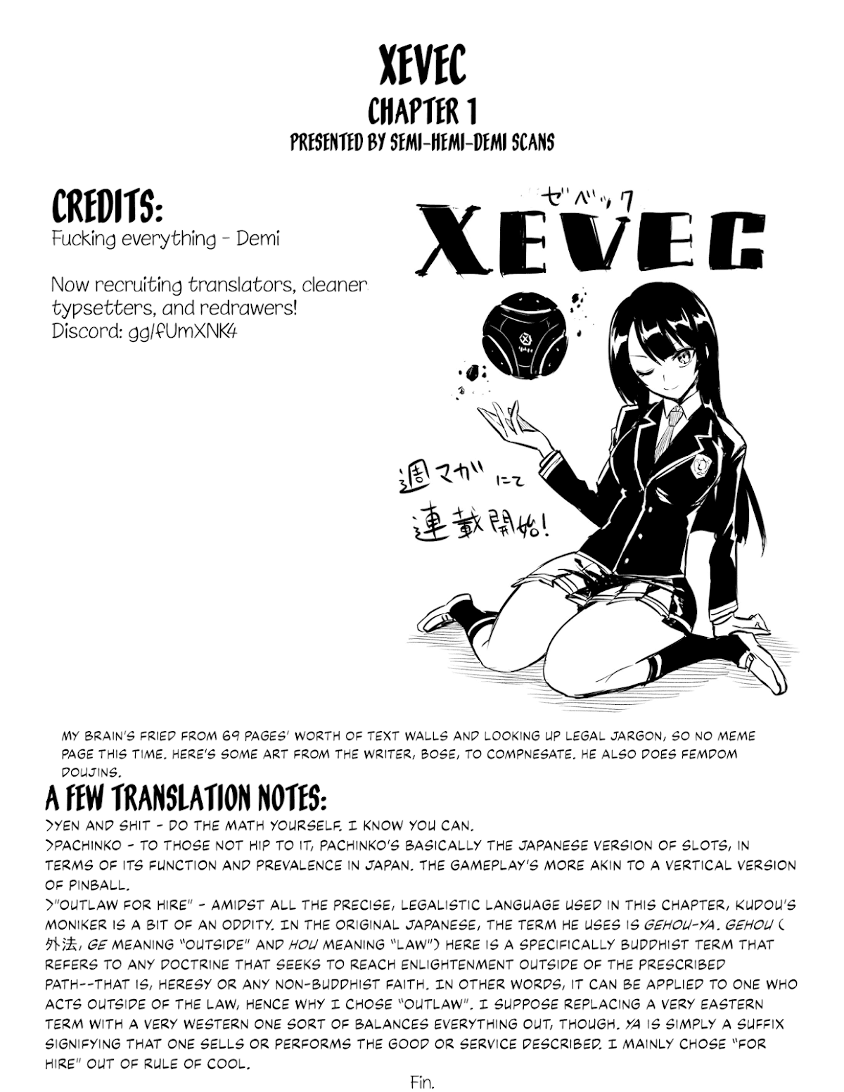 XEVEC Chapter 1.2 page 34 - Chapter 1.2: Absolute Law City (Part 2)
