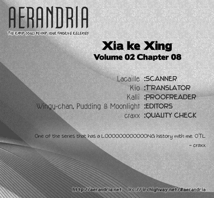 Xia Ke Xing Chapter 8 page 43 - Chapter 8: Du Da's Dance (Part 2)